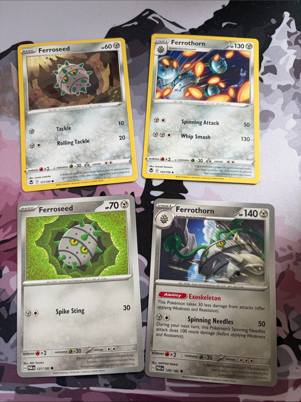 Ferroseed & Ferrothorn Evolution Lot | Silver Tempest + Paradox Rift | ✨5/$25